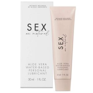 Lubrifiant pe baza de apa unisex Bijoux Indiscrets Aloe Vera Water-based Lubricant 30 ml pe baza de plante 8436562015312