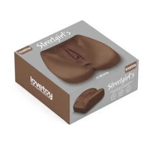 Masturbator Lovetoy Streetgirl's #1 Maro lungime 19 cm forma anus - vagin 6970260900355