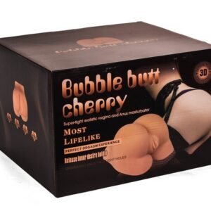 Masturbator Mistress Bubble Butt Cherry culoarea Pielii lungime 28 cm forma anus - vagin 5999560514841
