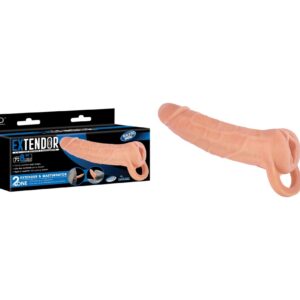Masturbator Nmc EXTENDOR TPR 2 IN 1 EXTENDER culoarea Pielii lungime 21 cm forma vagin 4897078632518