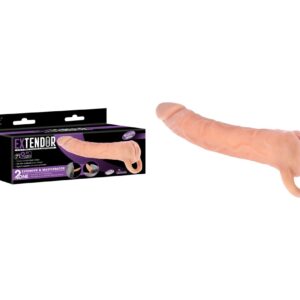 Masturbator Nmc EXTENDOR TPR 2 IN 1 EXTENDER culoarea Pielii lungime 24 cm forma vagin 4897078632501