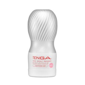 Masturbator Tenga AIR FLOW CUP GENTLE Alb lungime 15.5 cm forma normala 4570030972531
