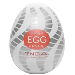 Masturbator Tenga EGG TORNADO Alb lungime 7 cm forma normala 4560220556511