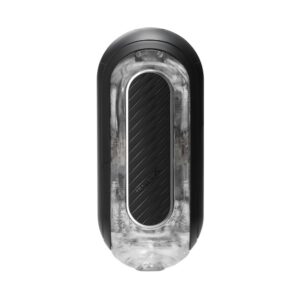 Masturbator Tenga FLIP ZERO GRAVITY EV Electronic Vibration Negru lungime 18 cm forma normala cu vibratii 4570030978953