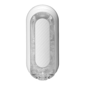 Masturbator Tenga FLIP ZERO GRAVITY WHITE Alb lungime 18 cm forma normala 4570030976980