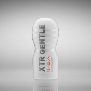 Masturbator Tenga ORIGINAL VACUUM CUP EXTRA GENTLE Alb lungime 15.5 cm forma normala 4570030977871