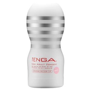Masturbator Tenga ORIGINAL VACUUM CUP GENTLE Transparent lungime 15.5 cm forma normala 4570030972494