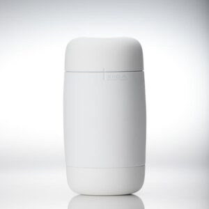 Masturbator Tenga PUFFY SUGAR WHITE Alb lungime 18.5 cm forma normala 4570030977918