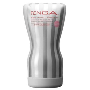 Masturbator Tenga SQUEEZE TUBE CUP SOFT Transparent lungime 15.5 cm forma normala 4570030972500