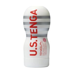 Masturbator Tenga U.S. ORIGINAL VACUUM CUP Gentle Alb - Argintiu lungime 18 cm forma normala 4570030976447