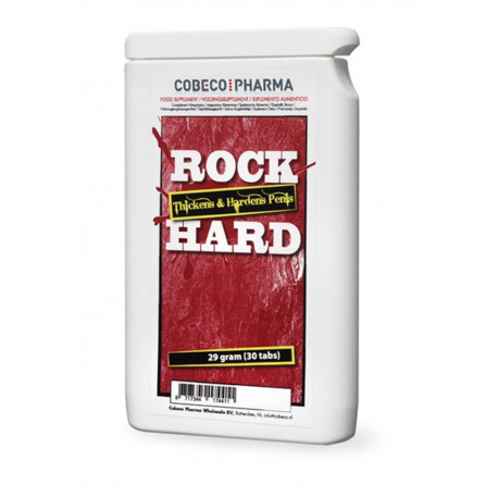 Pastile Marire Penis Cobeco Rock Hard (Flat Pack) 30 Capsule