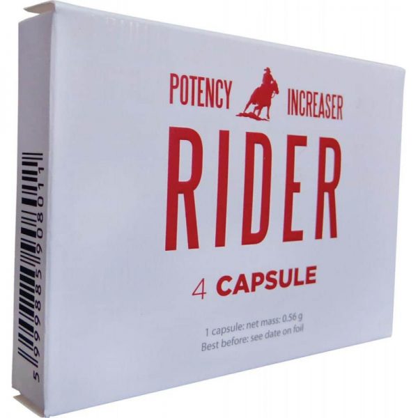 Pastile pentru Potenta Rider RIDER 4 capsule