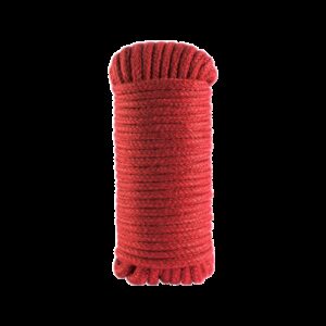 Sfoara Imobilizare Erotica Bondage 10m SEX EXTRA SEX EXTRA SILKY BONDAGE ROPE Nmc Rosu din Bumbac 4897078627279