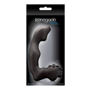 Stimulator Prostata Renegade Vibrating Massager NS Toys Negru grosime 3.9 cm lungime 16.5 cm vibratii 657447090165