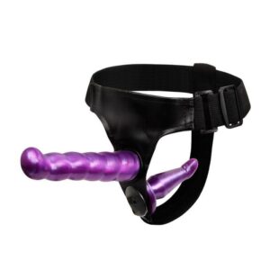 Strap On unisex Dildo Inclus Voluptas Female Harness Ultra Violet 12.5 - 17.5 cm 6959532304848