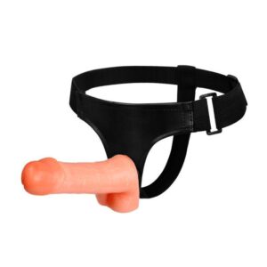 Strap On unisex Dildo Inclus Voluptas Ultra Cyberskin Penis culoarea Pielii 18.5 cm 6959532312003