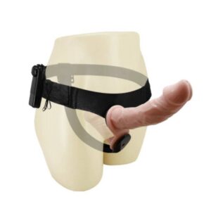 Strap On unisex Dildo Inclus Voluptas Ultra Passionate Ham Vibratie Dubla culoarea Pielii 11.17.5 cm 6959532324891