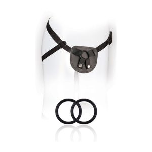 Strap On unisex fara Dildo Blush SX For You Beginner's Negru 120 cm 735380802752