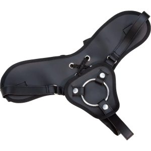 Strap On unisex fara Dildo Nmc Ham cu 2 Inele de Prindere Negru 4892503164183