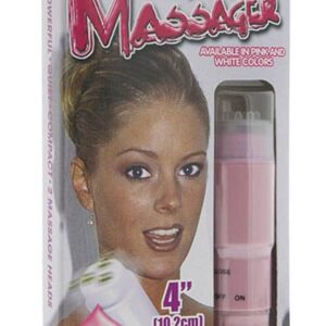 Vibrator Clitoris Handy massager 4 Noduled Pad Nmc 2 grosime 10.2 cm lungime Roz 4892503029543