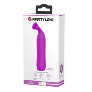 Vibrator Clitoris Jonas Pretty Love 1.5 grosime 7 cm lungime Violet 6959532321357