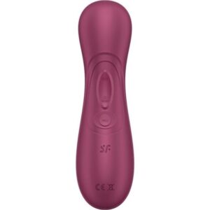 Vibrator Clitoris Pro 2 Generation 3 with Liquid Air Satisfyer 4.6 grosime 16.4 cm lungime Rosu 4061504051871