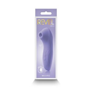 Vibrator Clitoris Revel Vera Purple NS Toys 3.7 grosime 11.6 cm lungime Violet 657447105432