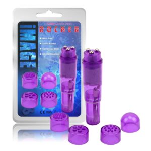 Vibrator Clitoris The Ultimate Mini Massager Chisa Novelties 2.5 grosime 10.8 cm lungime Violet 759746341310