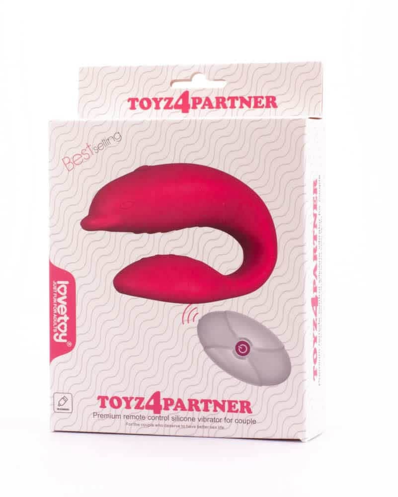 Vibrator Clitoris Toyz4Partner Partner Vibrator telecomanda Lovetoy 3.5 grosime 9.2 cm lungime Roz 6970260907149