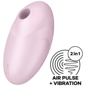 Vibrator Clitoris Vulva Lover 3 Satisfyer 6 grosime 10.5 cm lungime Roz 4061504018652