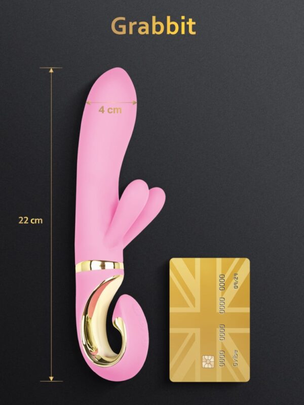 Vibrator G-Vibe Grabbit Candy stimulare clitoris - punctul G grosime 4 cm lungime 22 cm 5060320510738