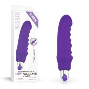 Vibrator Lovetoy IJOY Silicone Waver grosime 3.1 cm lungime 16.5 cm 6970260907323