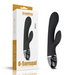 Vibrator Lovetoy O-Sensual Clit Duo Climax stimulare clitoris - punctul G grosime 3.8 cm lungime 21 cm 6970260907279