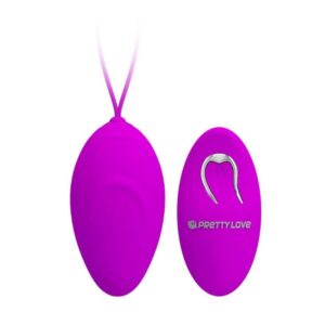Vibrator Mini control telecomanda Pretty Love Hyper Egg 3.5 cm grosime Violet 6959532330298