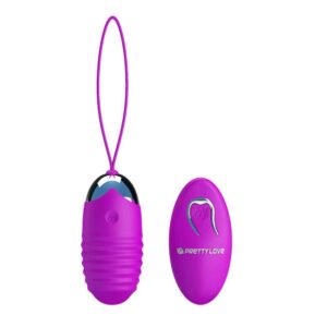 Vibrator Mini control telecomanda Pretty Love Jessica 3.6 cm grosime Violet 6959532318289