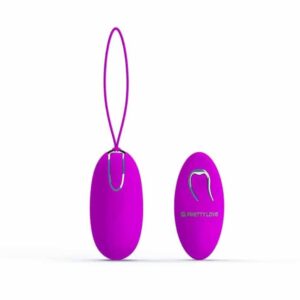 Vibrator Mini control telecomanda Pretty Love Joyce 3.7 cm grosime Violet 6959532318593