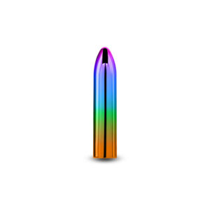 Vibrator Mini stimulare clitoris NS Toys Chroma Rainbow Medium 1.9 cm grosime Multicolor 657447105951