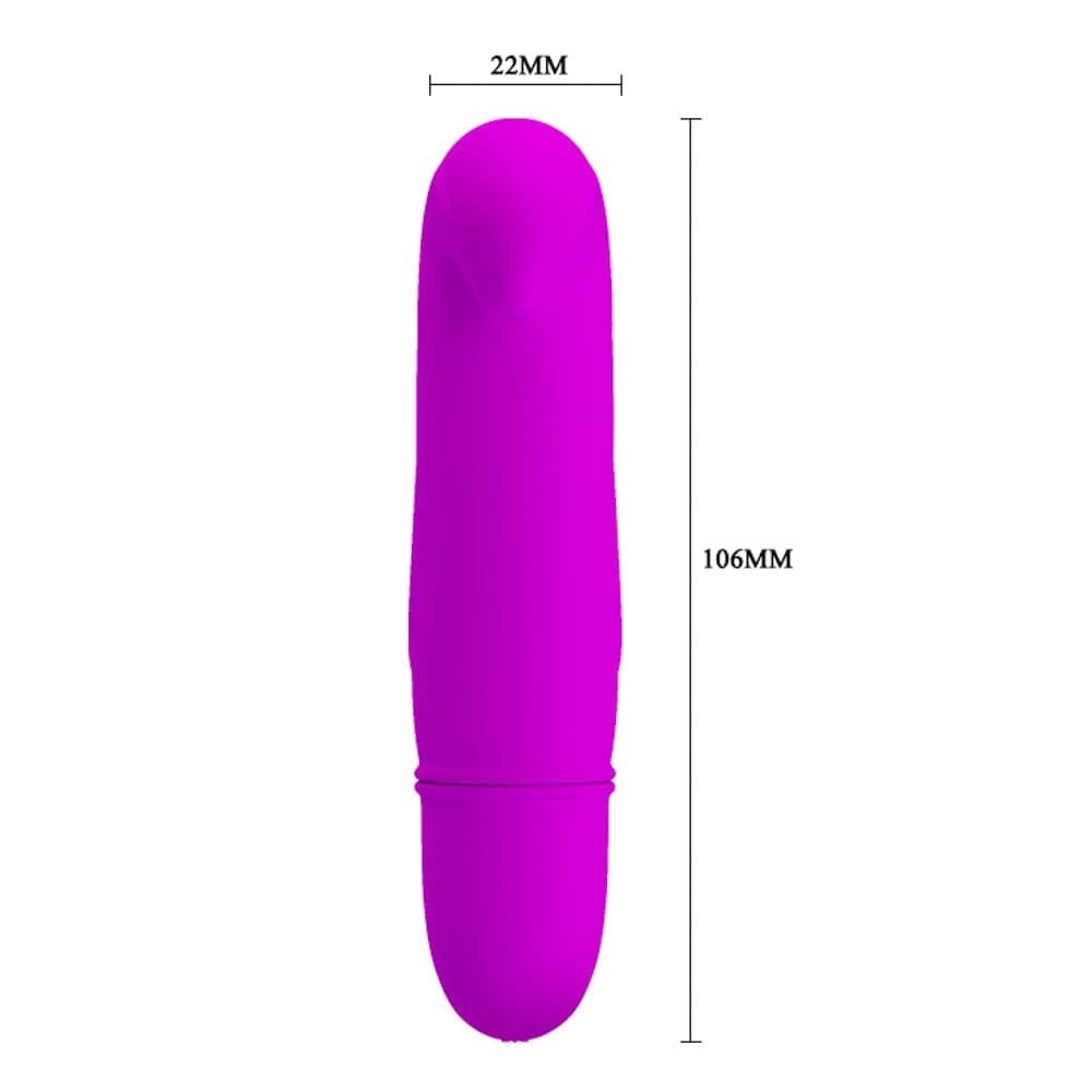 Vibrator Mini stimulare punctul G Pretty Love Dana 2.2 cm grosime Violet 6959532313475 Vibrator Mini stimulare punctul G Pretty Love Dana 2.2 cm grosime Violet 6959532313475