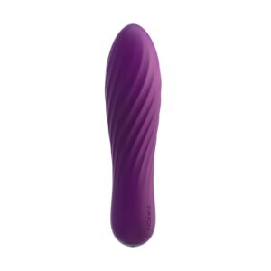 Vibrator Mini stimulare punctul G Svakom Tulip 2.6 cm grosime Violet 6959633134245