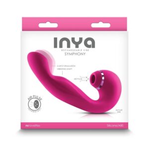 Vibrator NS Toys INYA Symphony stimulare clitoris - punctul G grosime 3.7 cm lungime 17.1 cm 657447105500