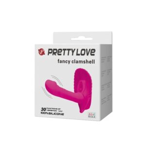 Vibrator Pretty Love Fancy Clamshell punctul G grosime 2.8 cm lungime 7 cm 5999560518160