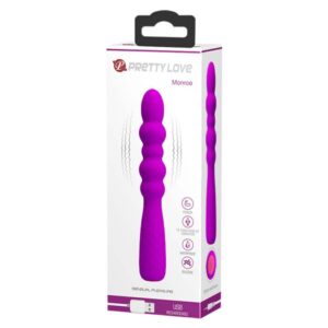 Vibrator Pretty Love Monroe punctul G grosime 2.6 cm lungime 18.5 cm 6959532325164