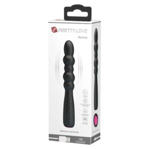 Vibrator Pretty Love Monroe punctul G grosime 2.6 cm lungime 18.5 cm 6959532325188