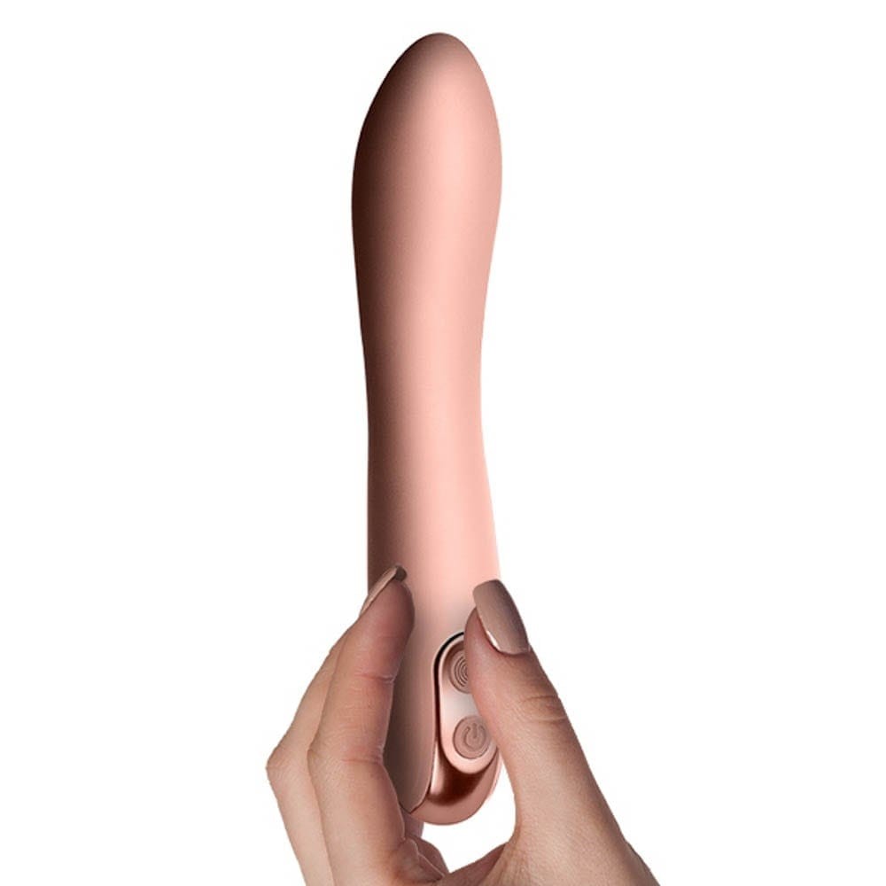 Vibrator Rocks-Off Giamo Baby punctul G grosime 3.5 cm lungime 14 cm 811041014358 Vibrator Rocks-Off Giamo Baby punctul G grosime 3.5 cm lungime 14 cm 811041014358