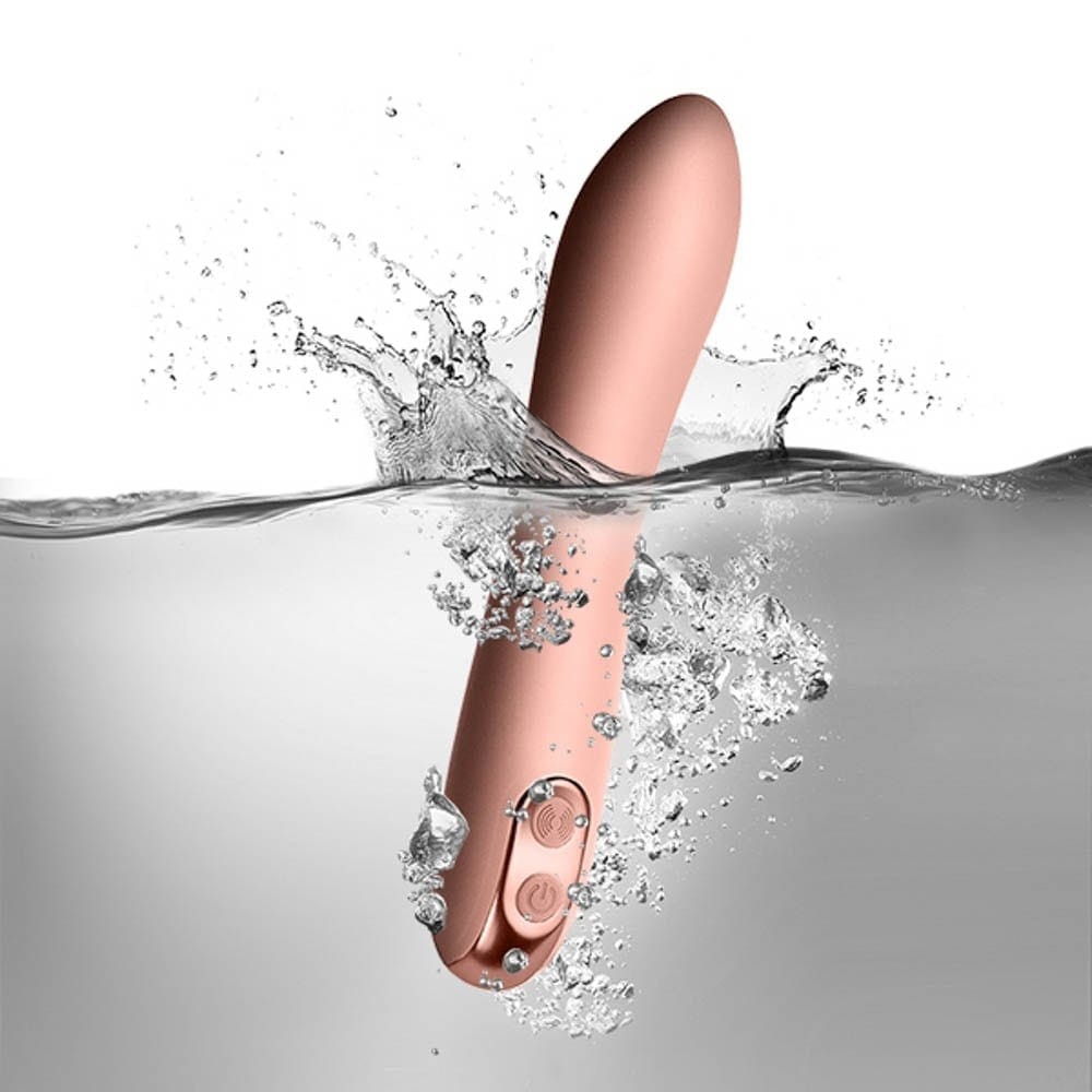 Vibrator Rocks-Off Giamo Baby punctul G grosime 3.5 cm lungime 14 cm 811041014358 Vibrator Rocks-Off Giamo Baby punctul G grosime 3.5 cm lungime 14 cm 811041014358
