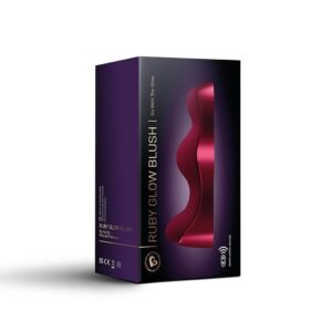 Vibrator Rocks-Off Ruby Glow Blush punctul G - telecomanda grosime 4 cm lungime 18.7 cm 811041014228
