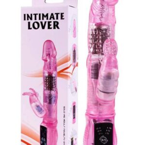 Vibrator Voluptas Intimate Lover stimulare clitoris - punctul G - rotatii grosime 3 cm lungime 21 cm 6959532309133