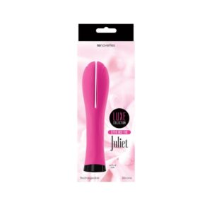 Vibrator Voluptas Luxe Juliet Dual Seven cu cap dublu grosime 3.5 cm lungime 16.8 cm 657447098369