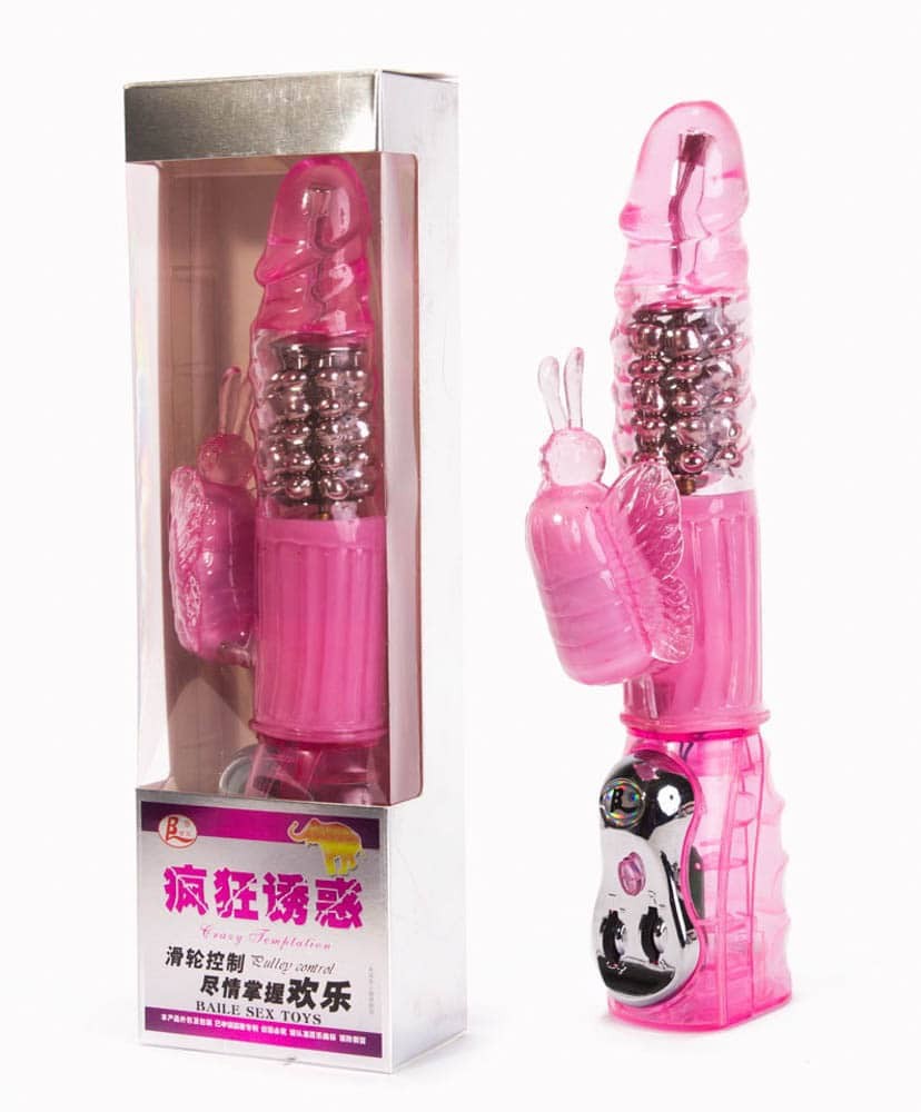 Vibrator Voluptas Multi Speed 4 stimulare clitoris - punctul G - rotatii grosime 4 cm lungime 14.5 cm 6959532310368 Vibrator Voluptas Multi Speed 4 stimulare clitoris - punctul G - rotatii grosime 4 cm lungime 14.5 cm 6959532310368