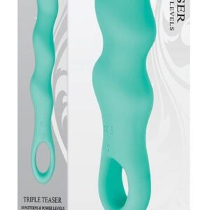 Vibrator Voluptas TRIPLE TEASER punctul G grosime 4 cm lungime 21.3 cm 844477017846